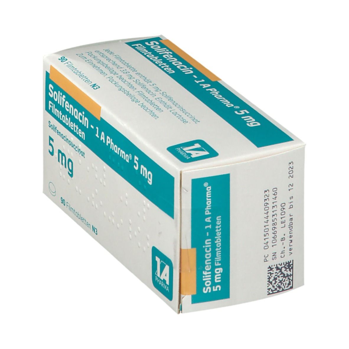 Solifenacin-1A Pharma 5 mg Filmtabletten 90 St