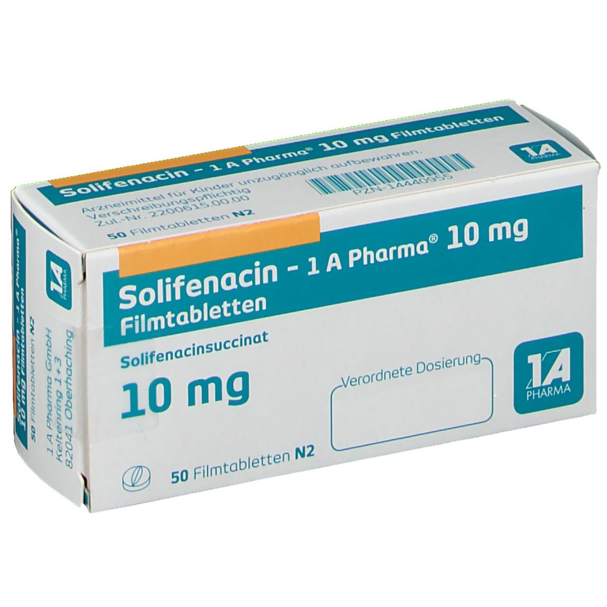 Solifenacin 1a Pharma® 10mg 50 St Mit Dem E Rezept Kaufen Shop Apotheke