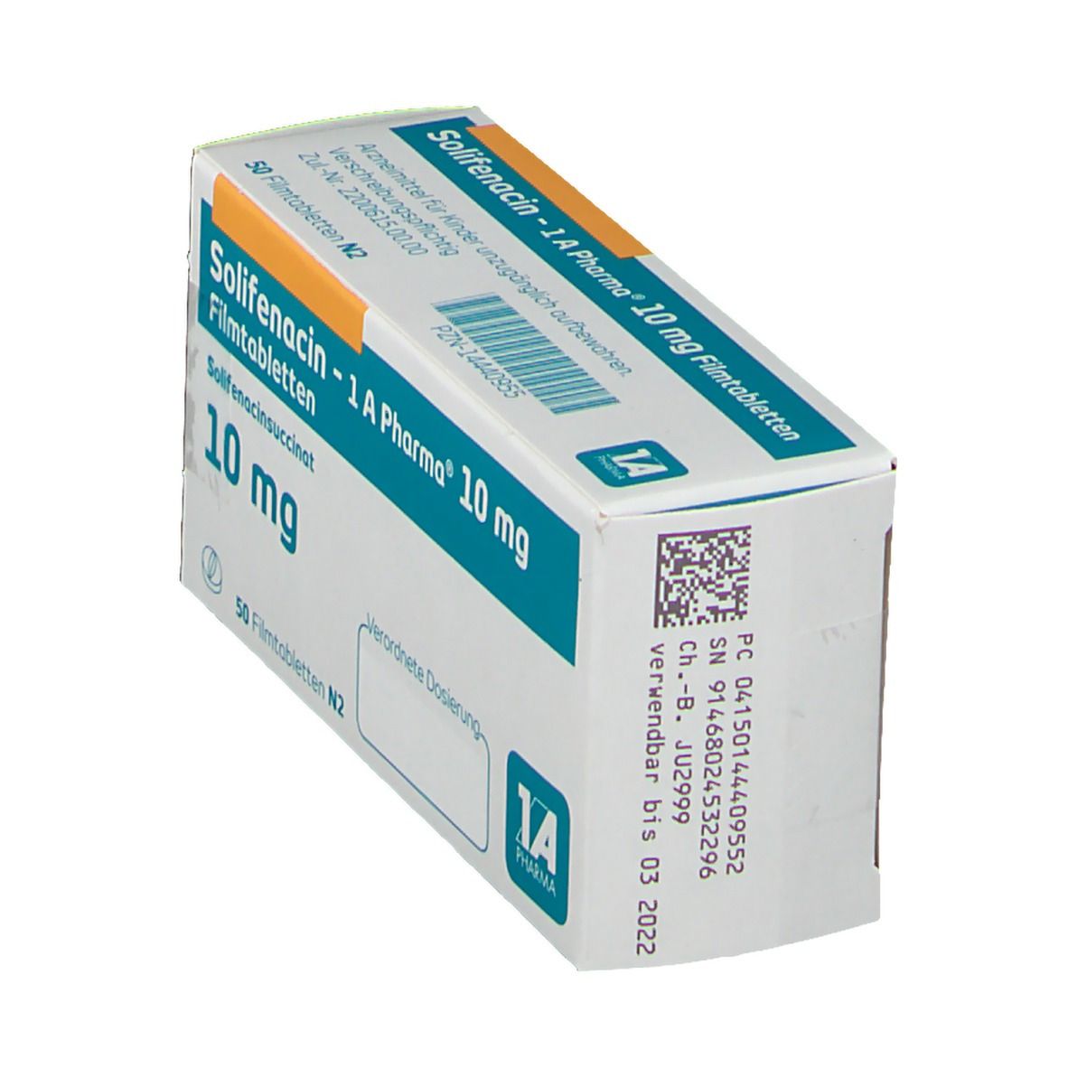 Solifenacin-1A Pharma 10 mg Filmtabletten 50 St