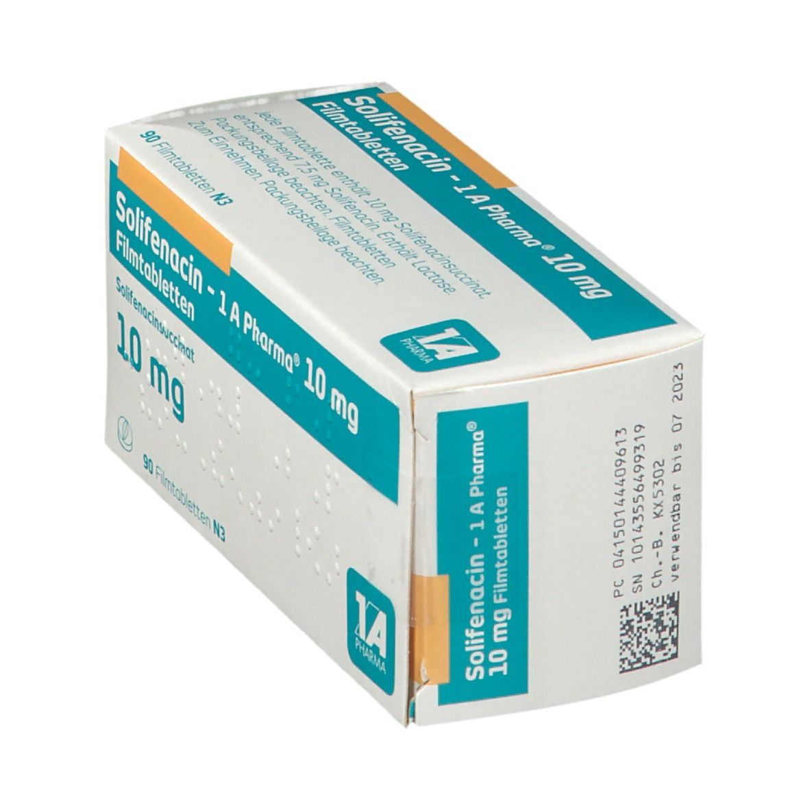 Solifenacin-1A Pharma 10 mg Filmtabletten 90 St