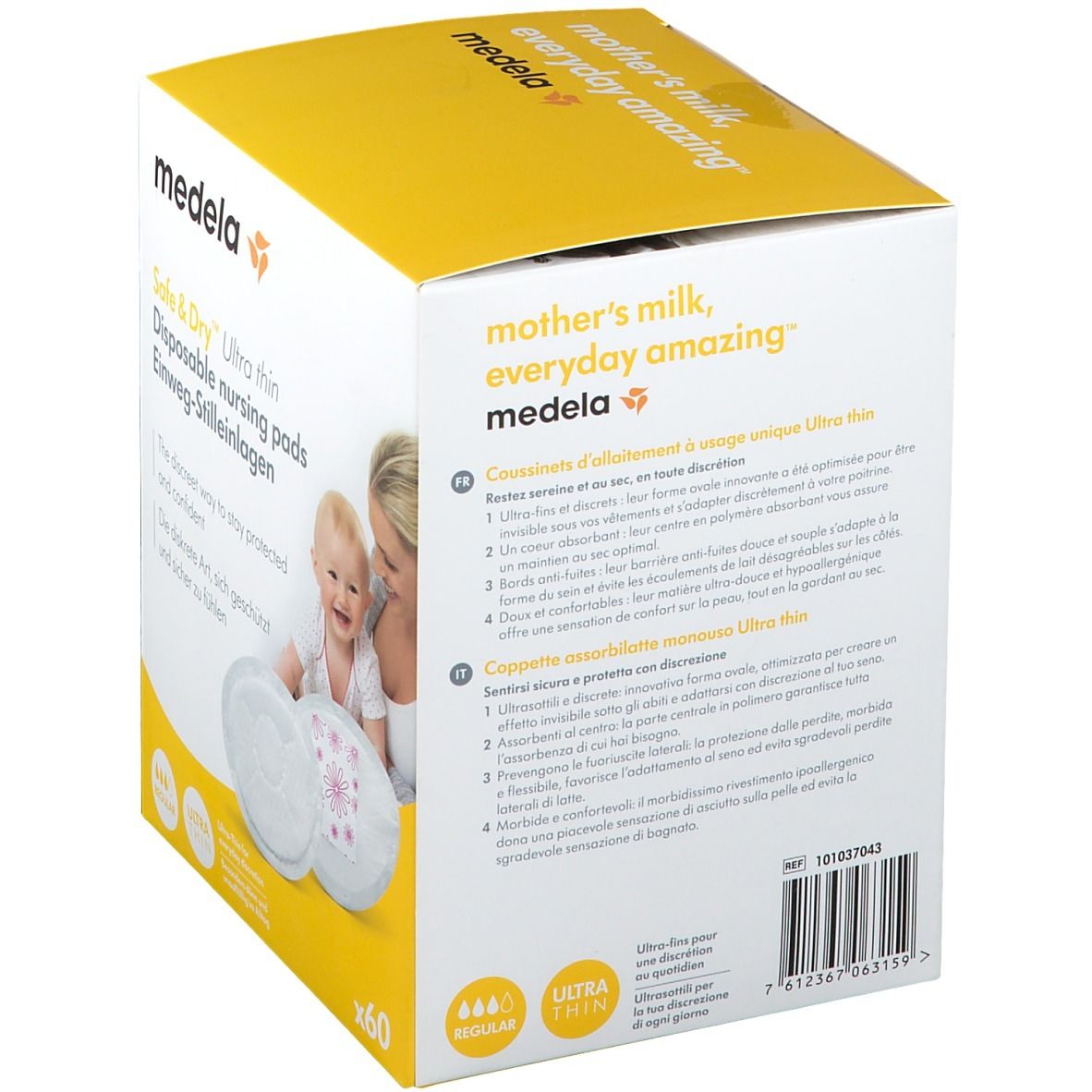 Medela Stilleinlagen 120 Stück - Ultra Atmungsaktiv & Saugstark Für Stillende
