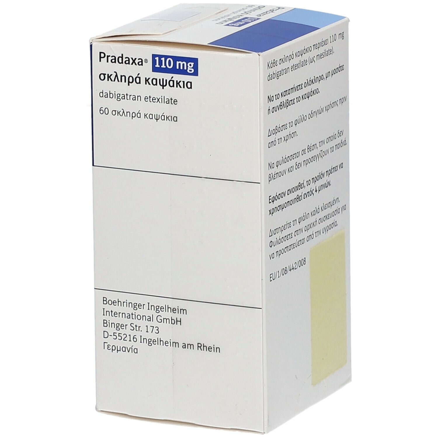 PRADAXA 110 mg Hartkapseln