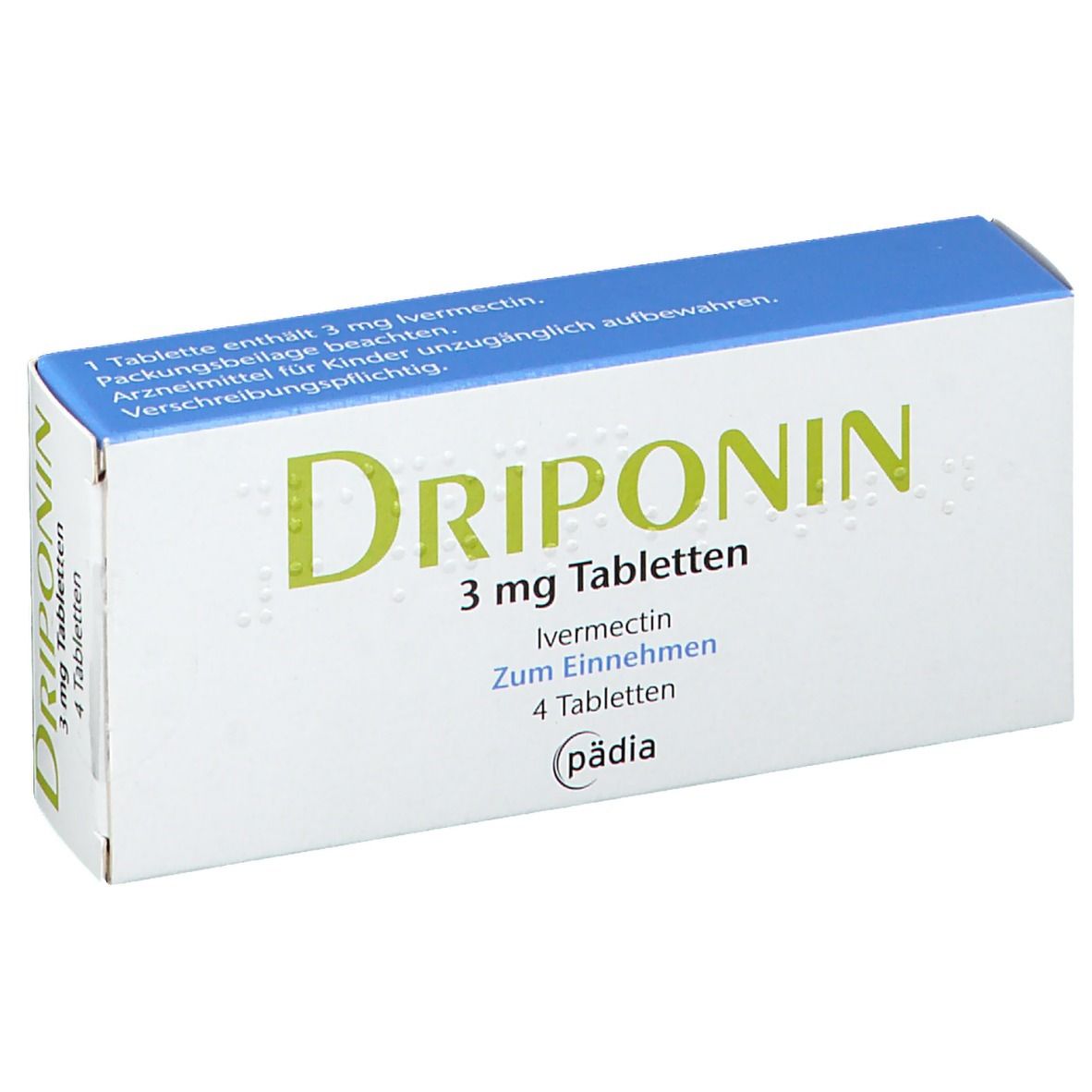 Driponin 3 mg 8 St mit dem E-Rezept kaufen - SHOP APOTHEKE