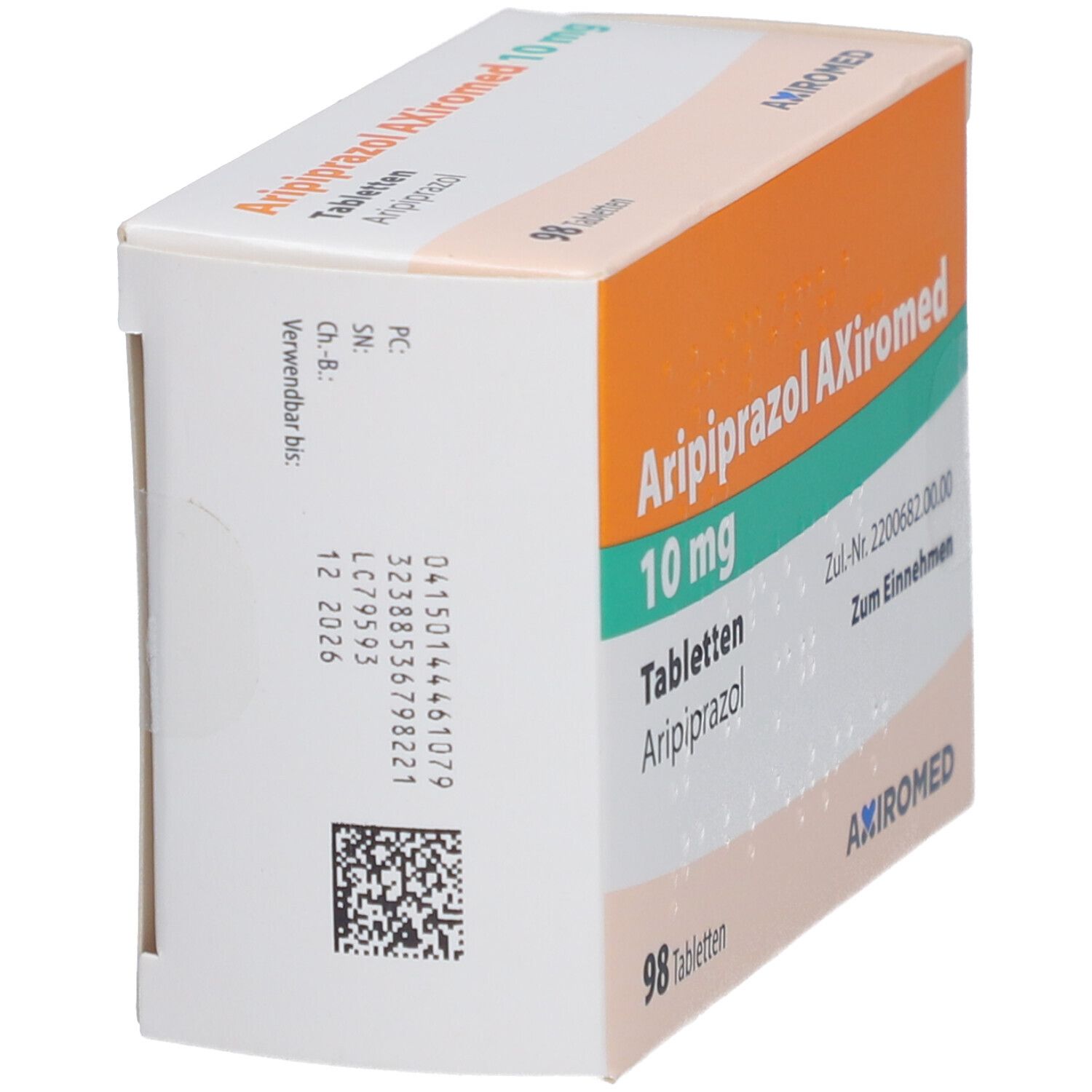 ARIPIPRAZOL AXiromed 10 mg Tabletten