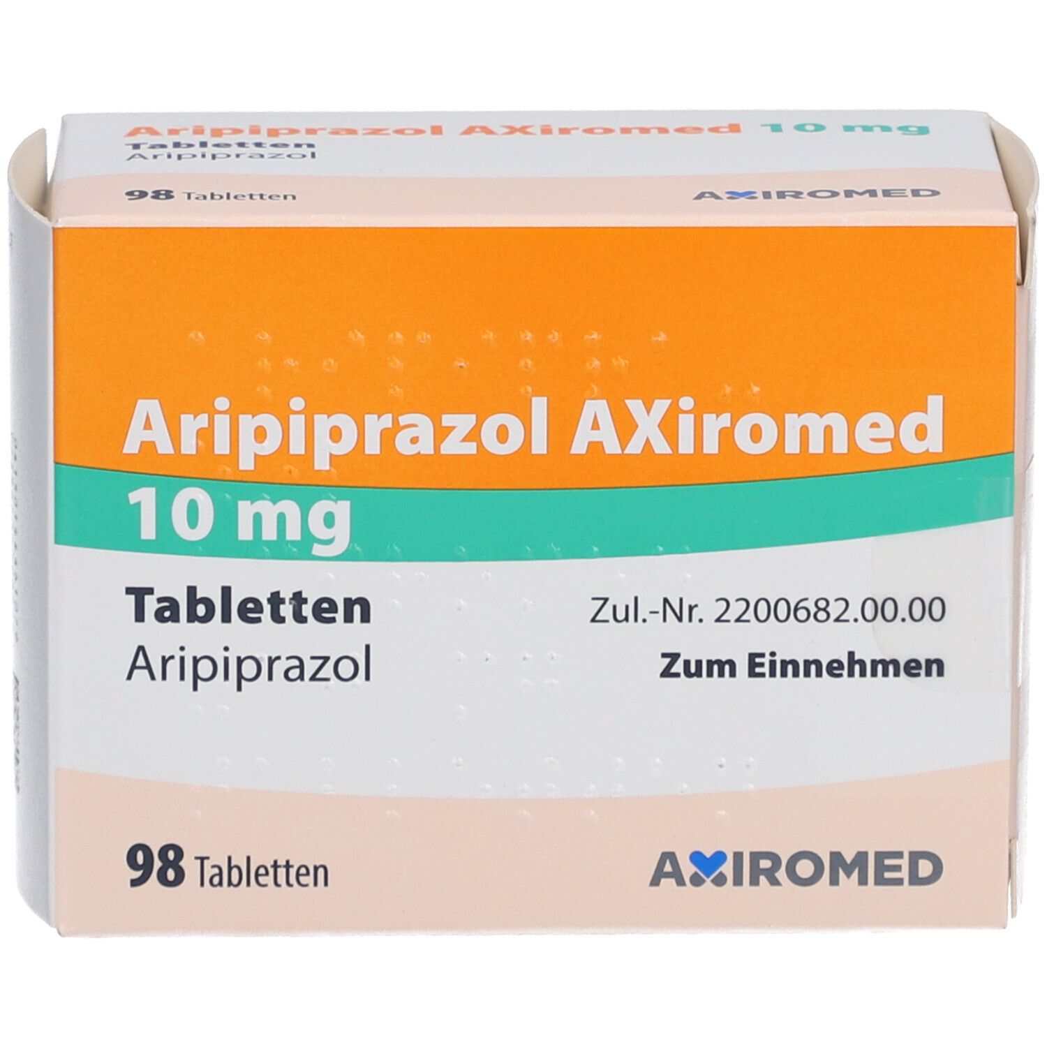ARIPIPRAZOL AXiromed 10 mg Tabletten