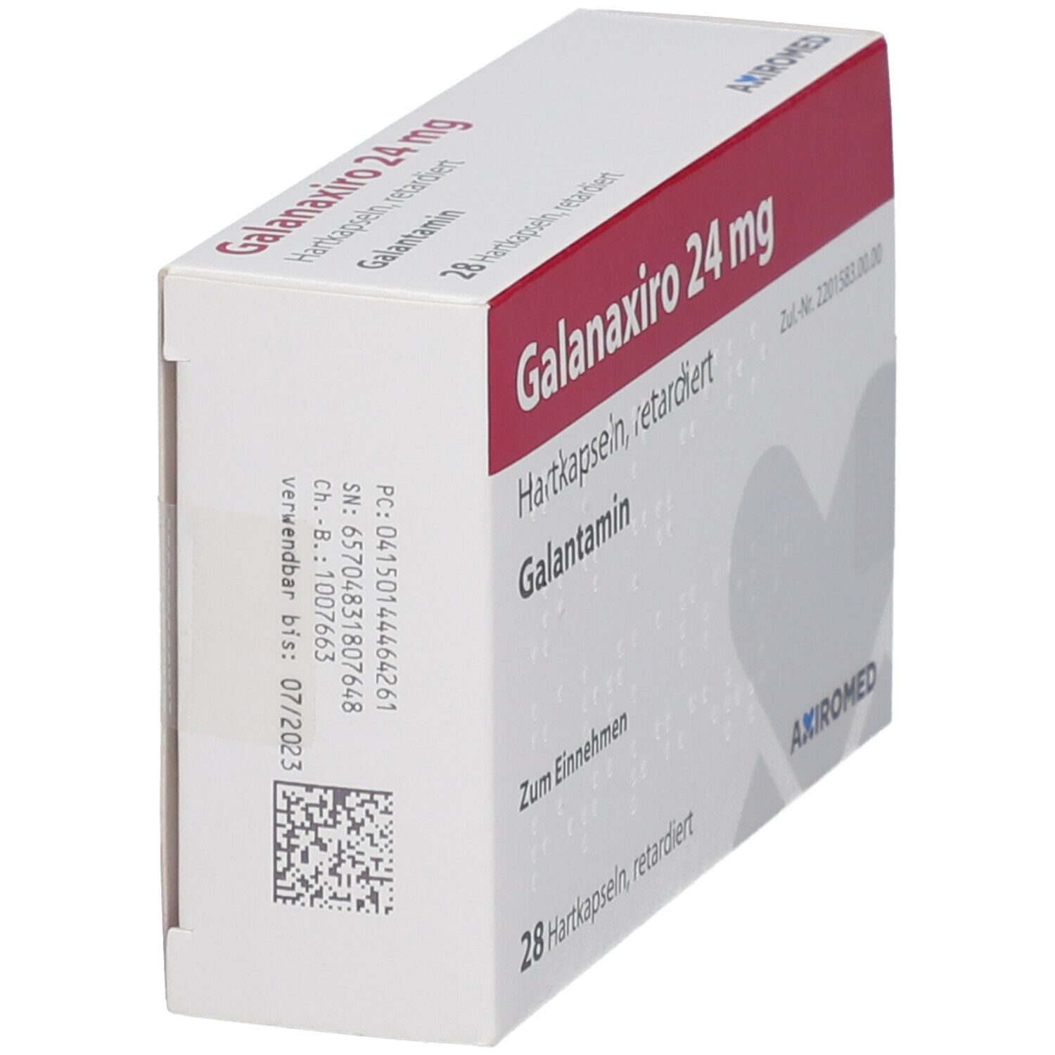 Galanaxiro 24 mg Hartkapseln retardiert 28 St Retard-Kapseln