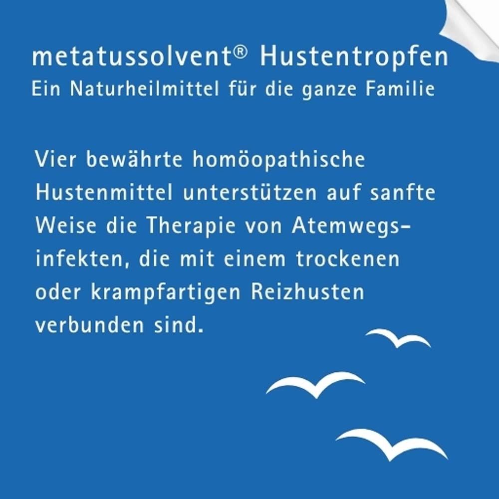metatussolvent Hustentropfen