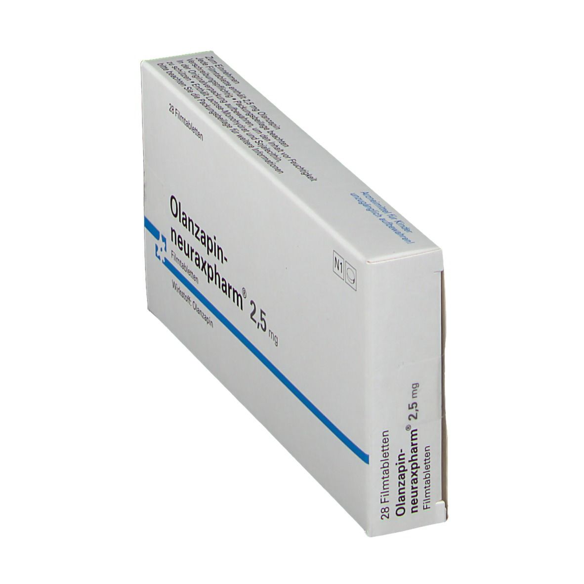 OLANZAPIN-neuraxpharm 2,5 mg Filmtabletten 28 St