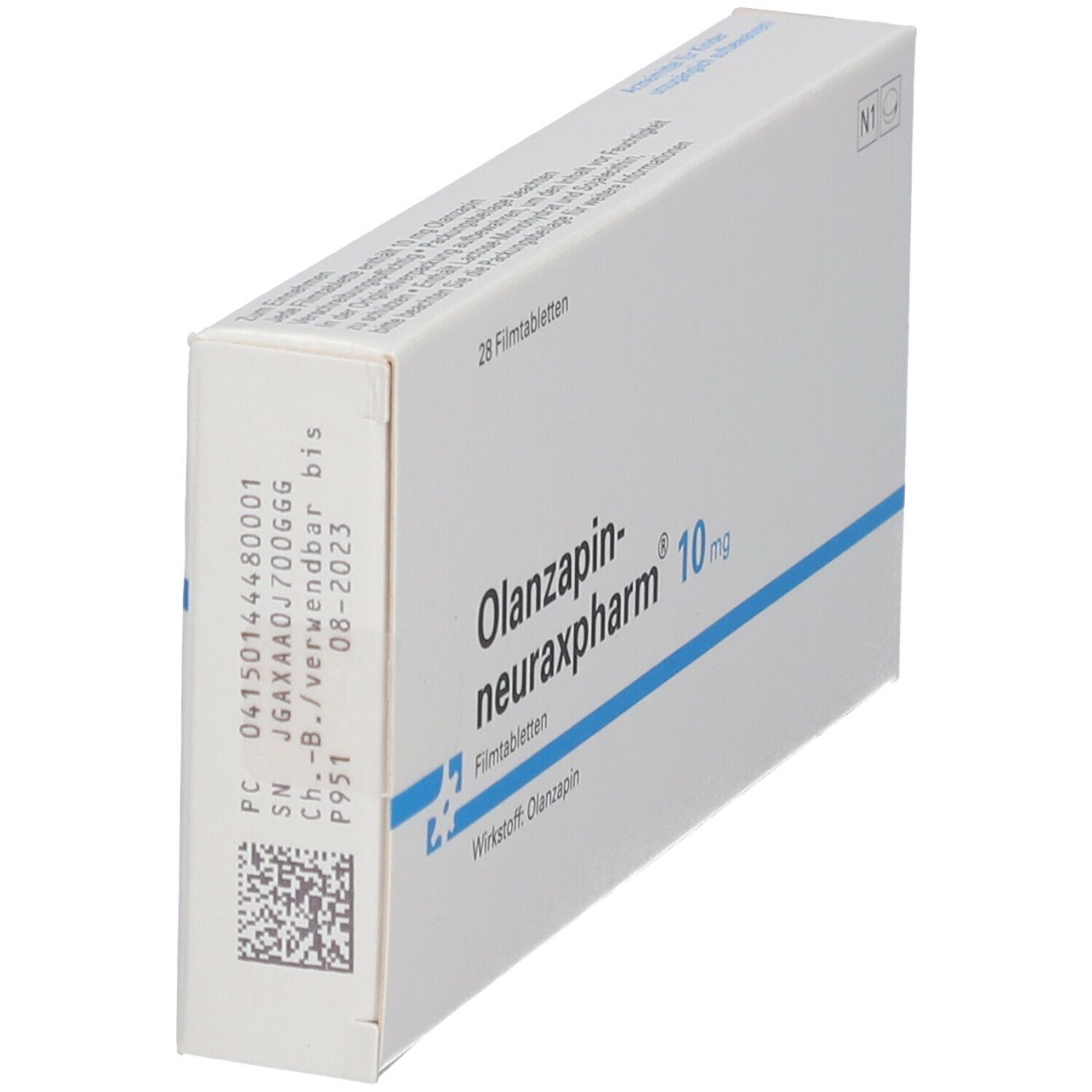 OLANZAPIN-neuraxpharm 10 mg Filmtabletten 28 St