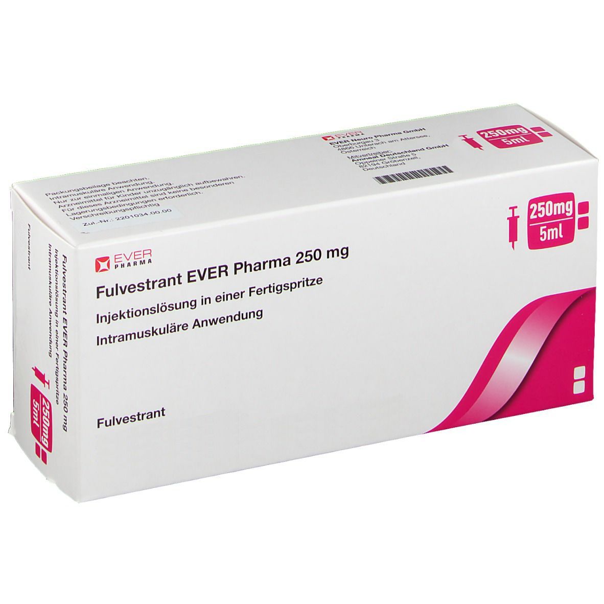 Fulvestrant EVER Pharma 250 mg/5 ml