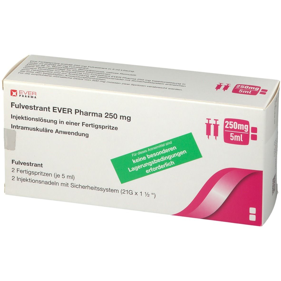 Fulvestrant EVER Pharma 250 mg/5 ml