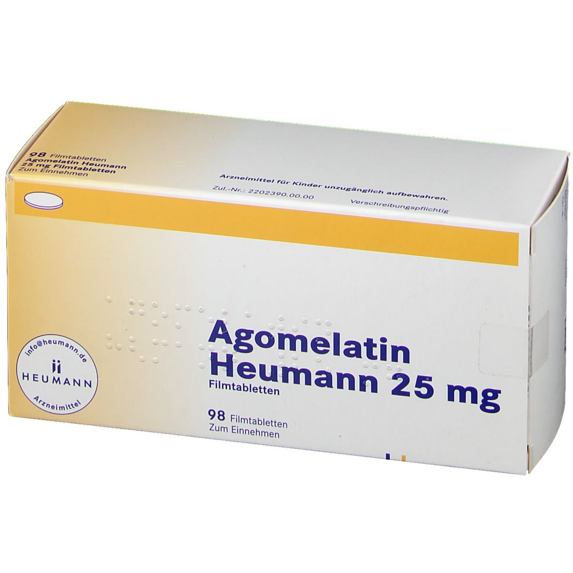 Agomelatin Heumann 25 mg