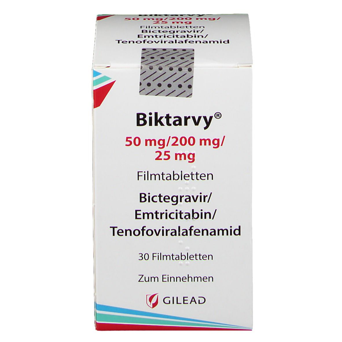 Biktarvy® 50 mg/200 mg/25 mg