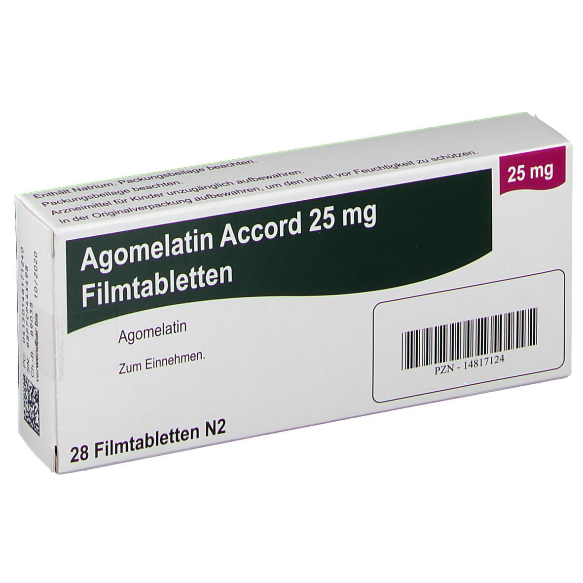 Agomelatin Accord 25 mg