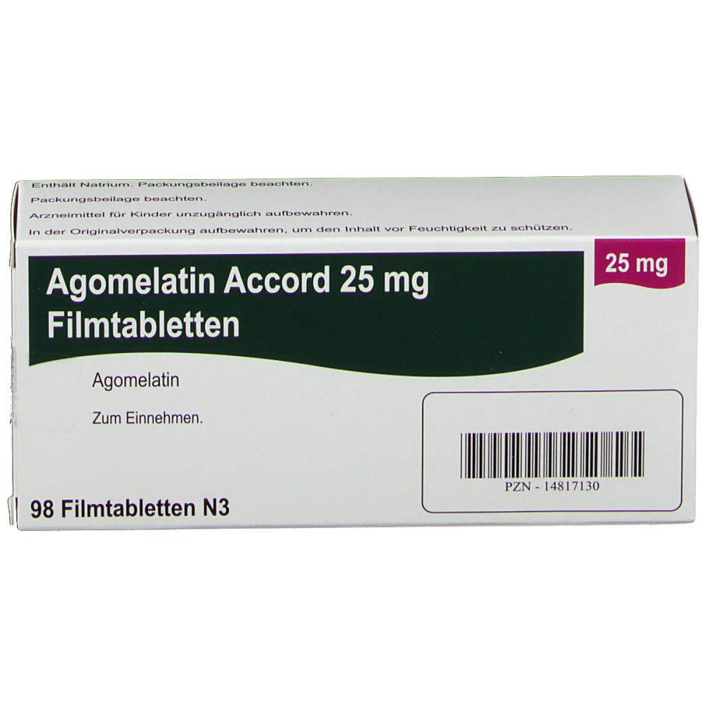 Agomelatin Accord 25 mg