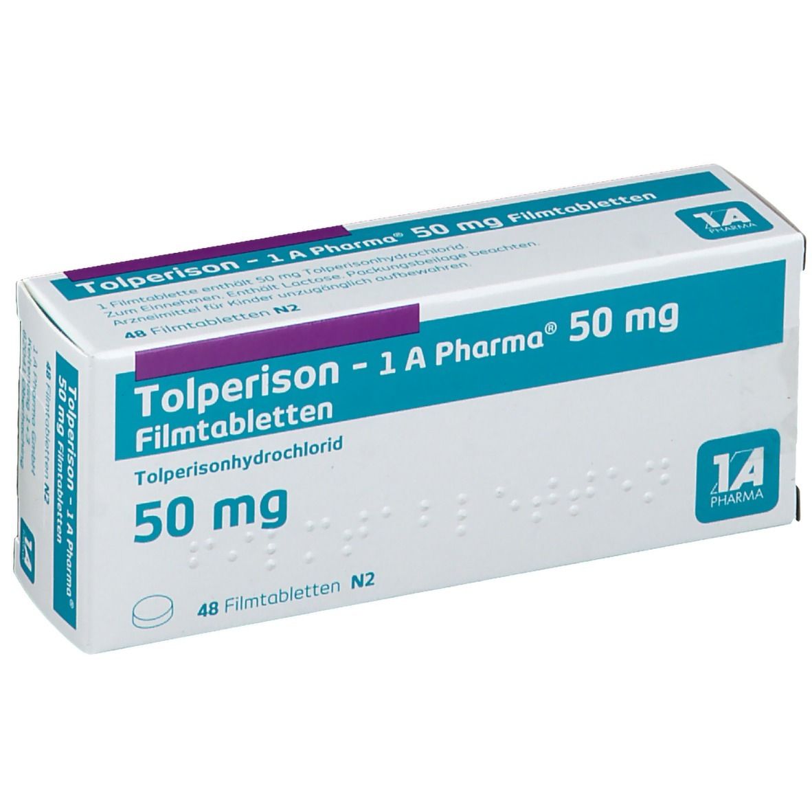 Tolperison - 1 A Pharma® 50 mg