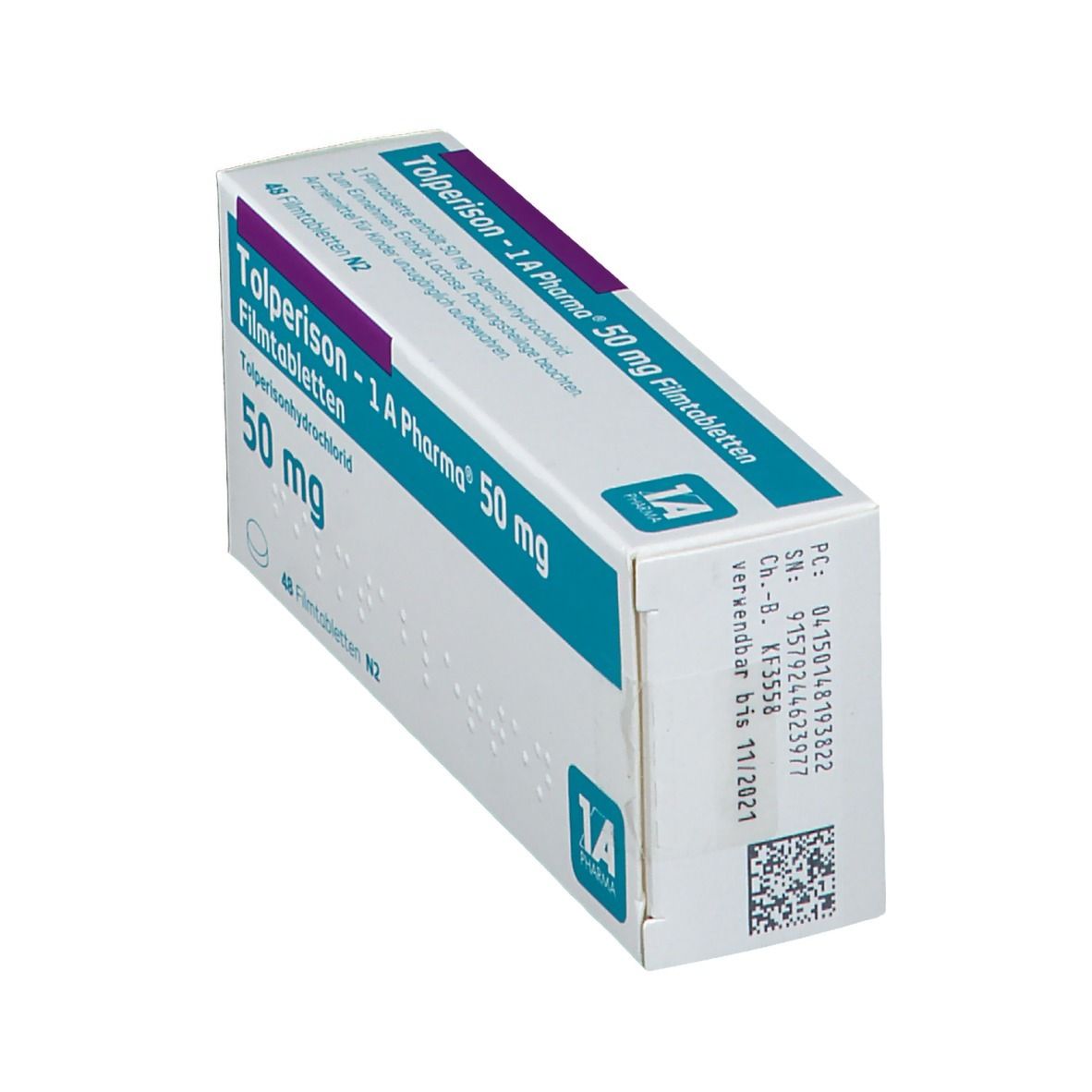 Tolperison - 1 A Pharma® 50 mg