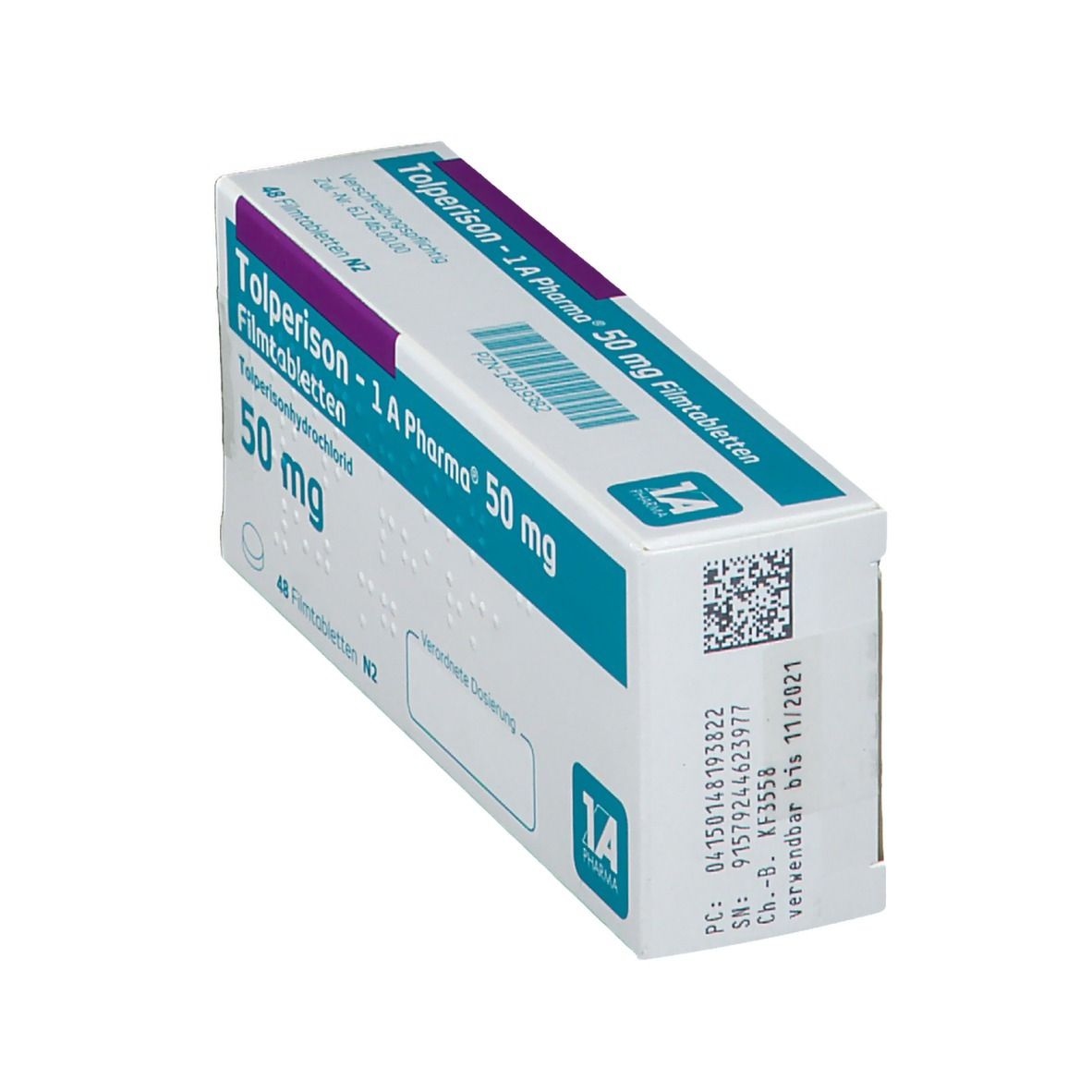 Tolperison - 1 A Pharma® 50 mg