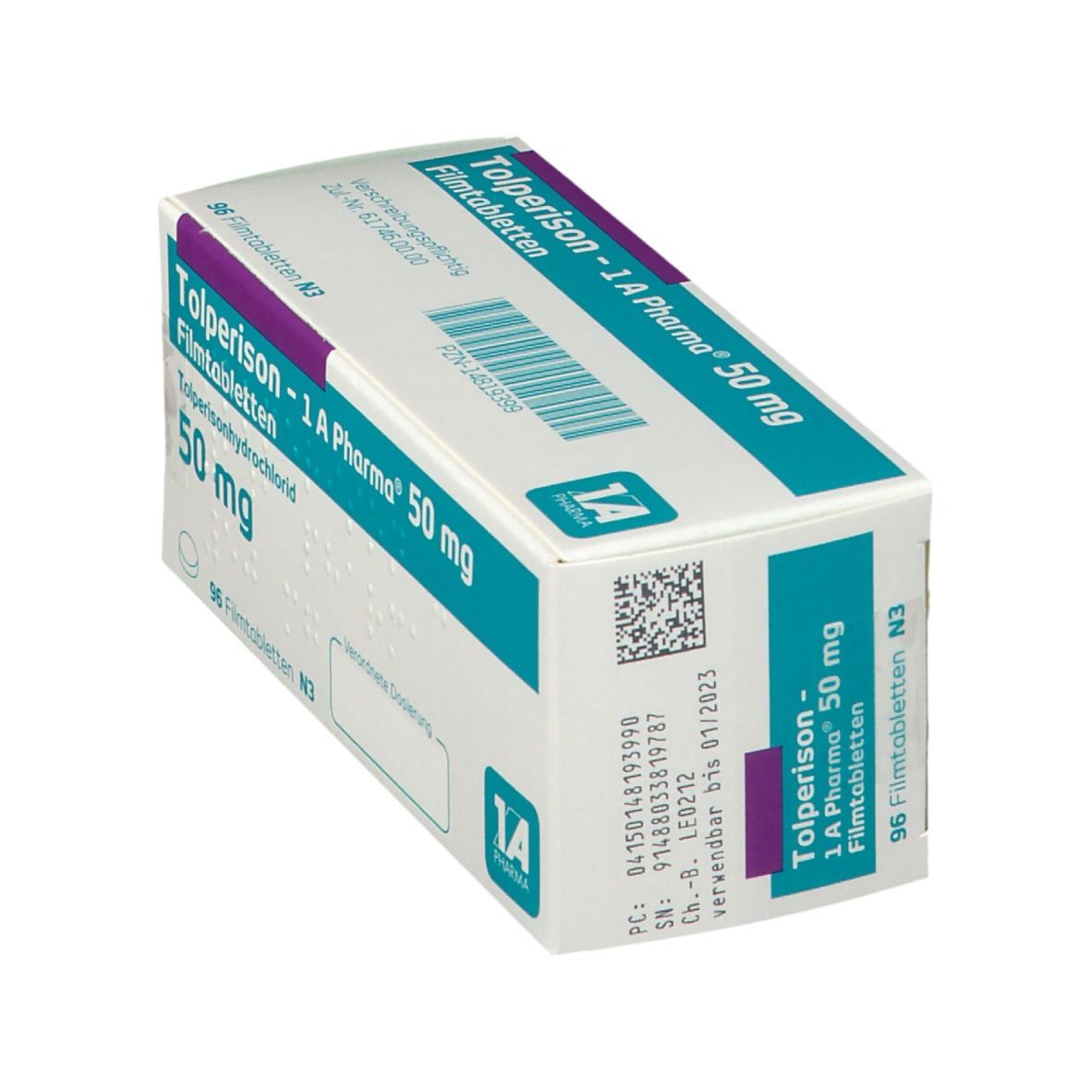 Tolperison - 1 A Pharma® 50 mg