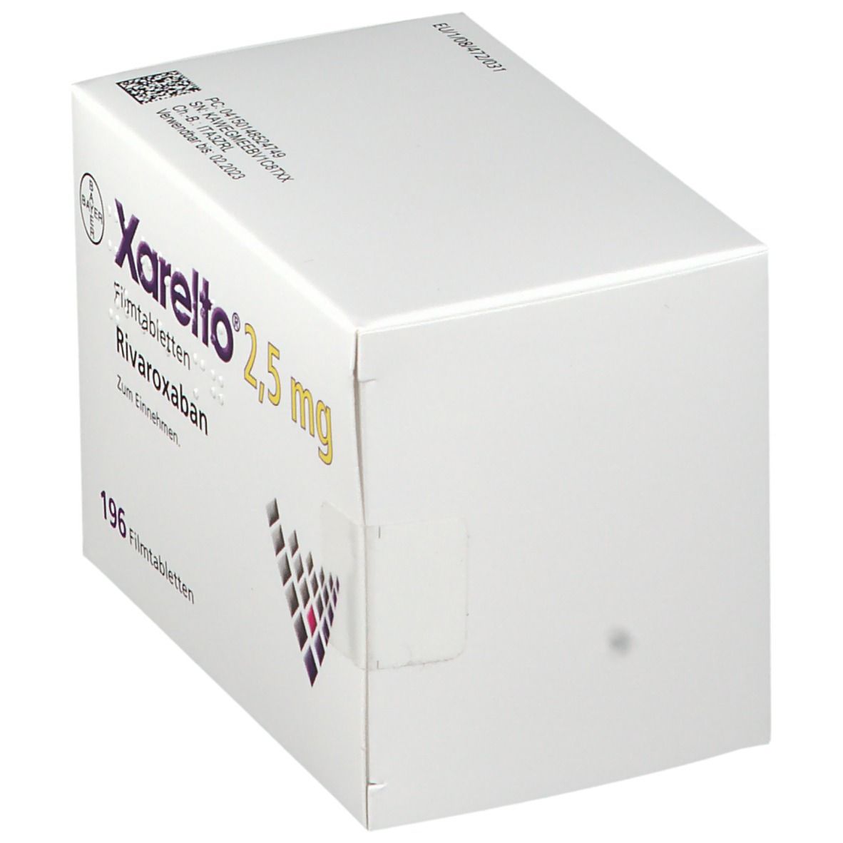 Xarelto 2,5 mg Filmtabletten 196 St