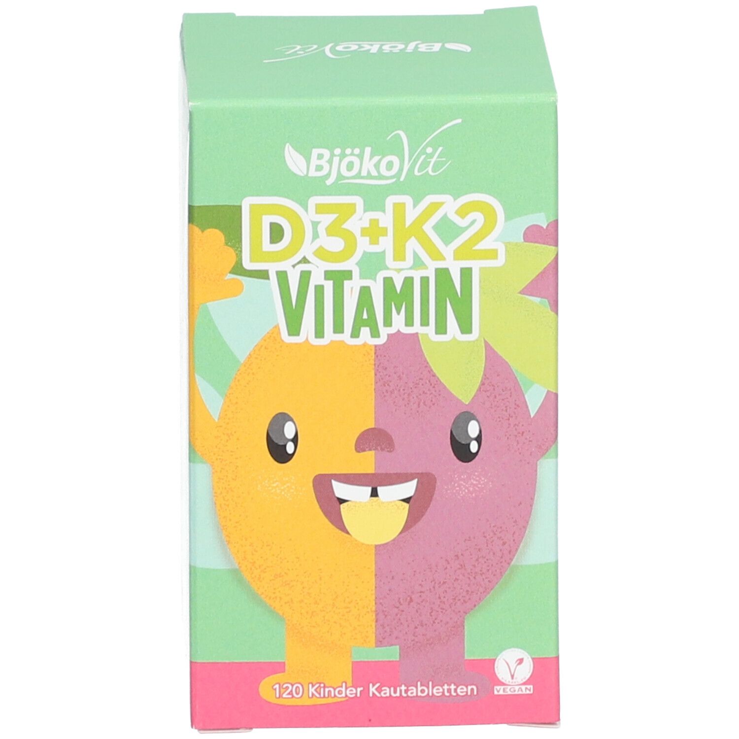 BjökoVit Vitamin D3 + K2 für Kids