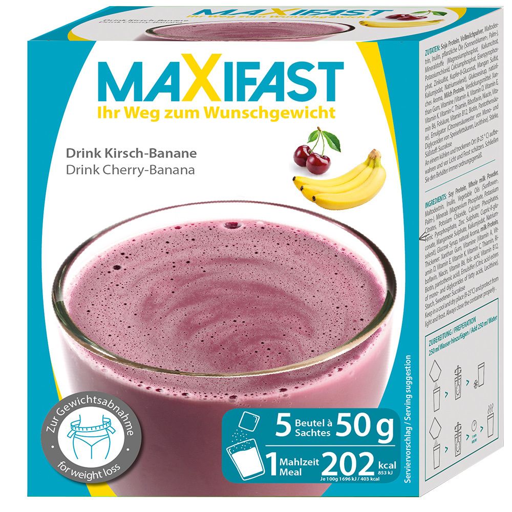 MAXIFAST Drink Kirsch-Banane