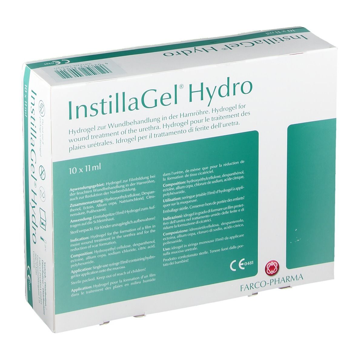 InstillaGel® Hydro 10X11 ml Gel