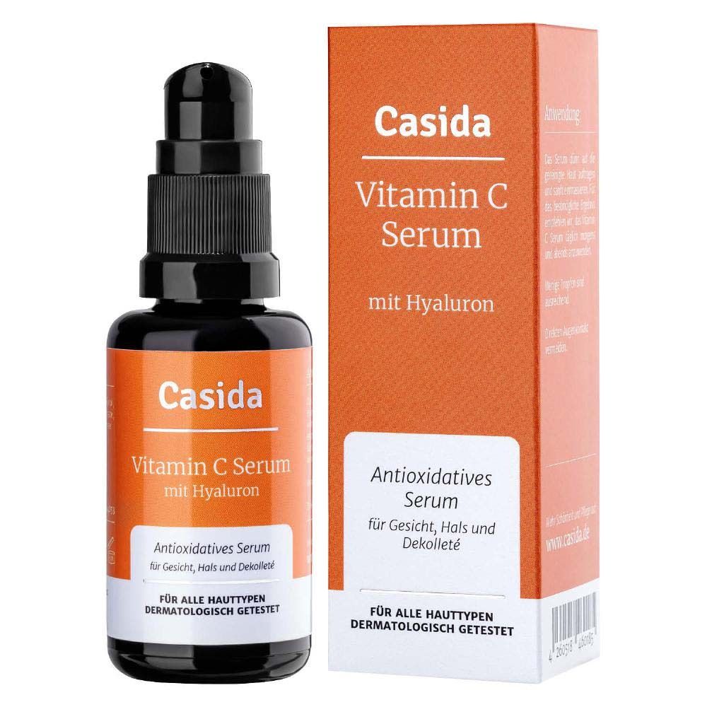 Vitamin C Serum mit Hyaluron 30 ml Flüssigkeit