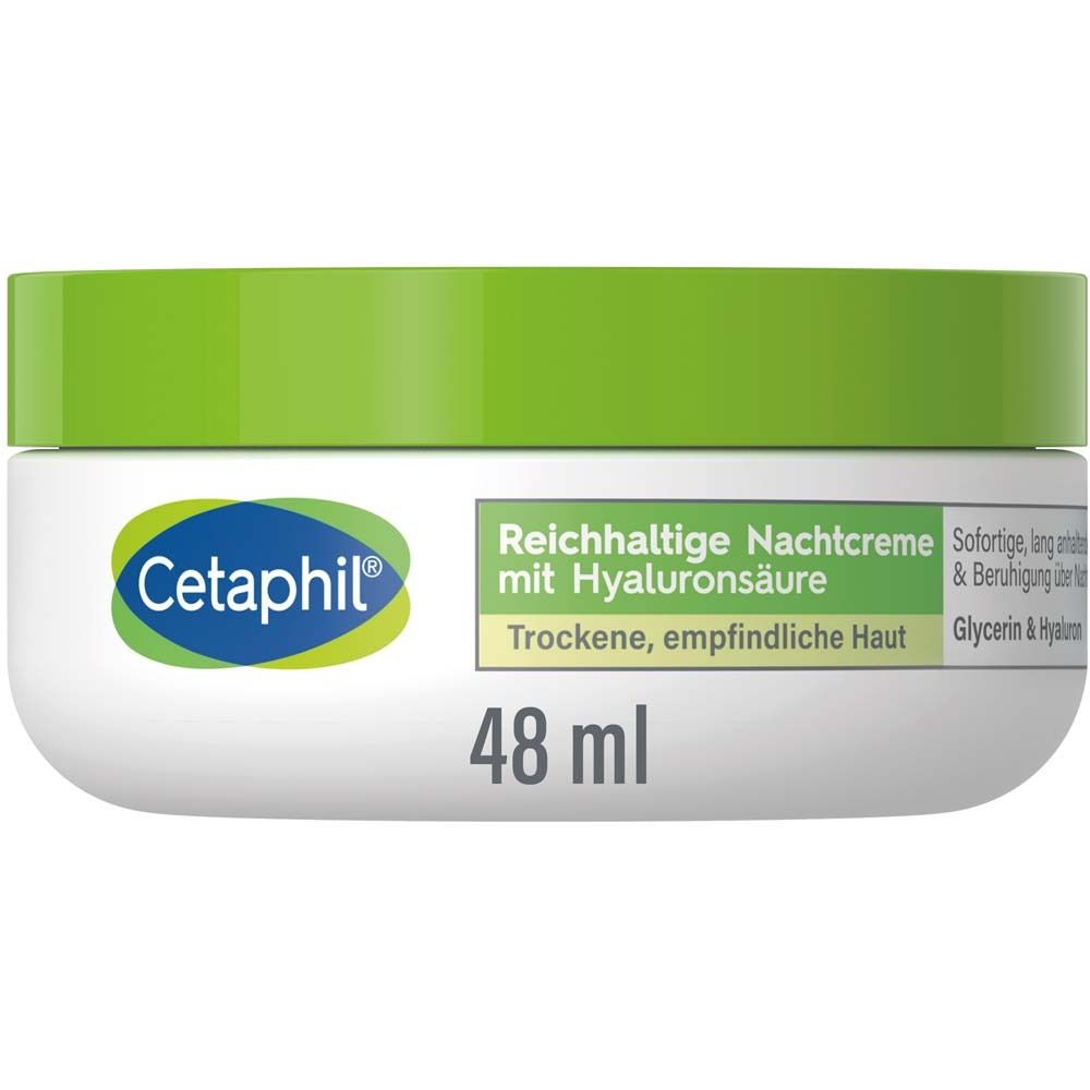 Reichhaltige Nachtcreme mit Hyaluronsäure 48 g Nachtcreme