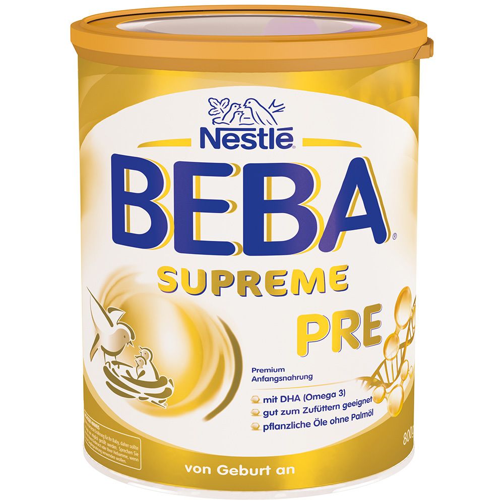 Beba® Supreme Pre, Anfangsmilch von Geburt an 800 g Pulver
