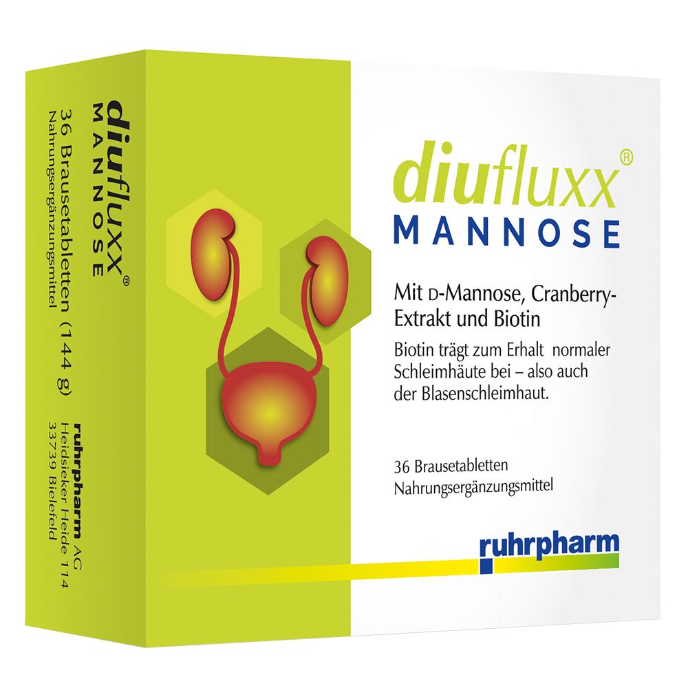 Mannose Brausetabletten 36 St Brausetabletten