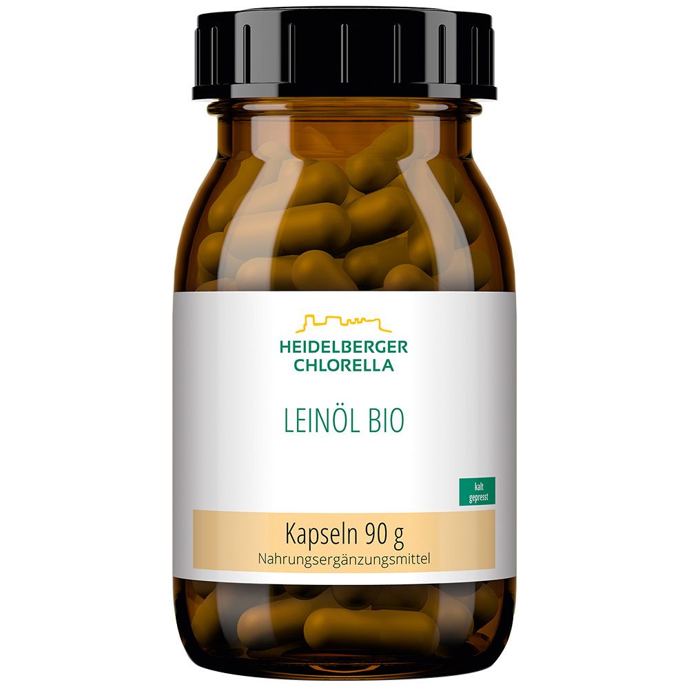 Leinöl Bio 204 St Kapseln