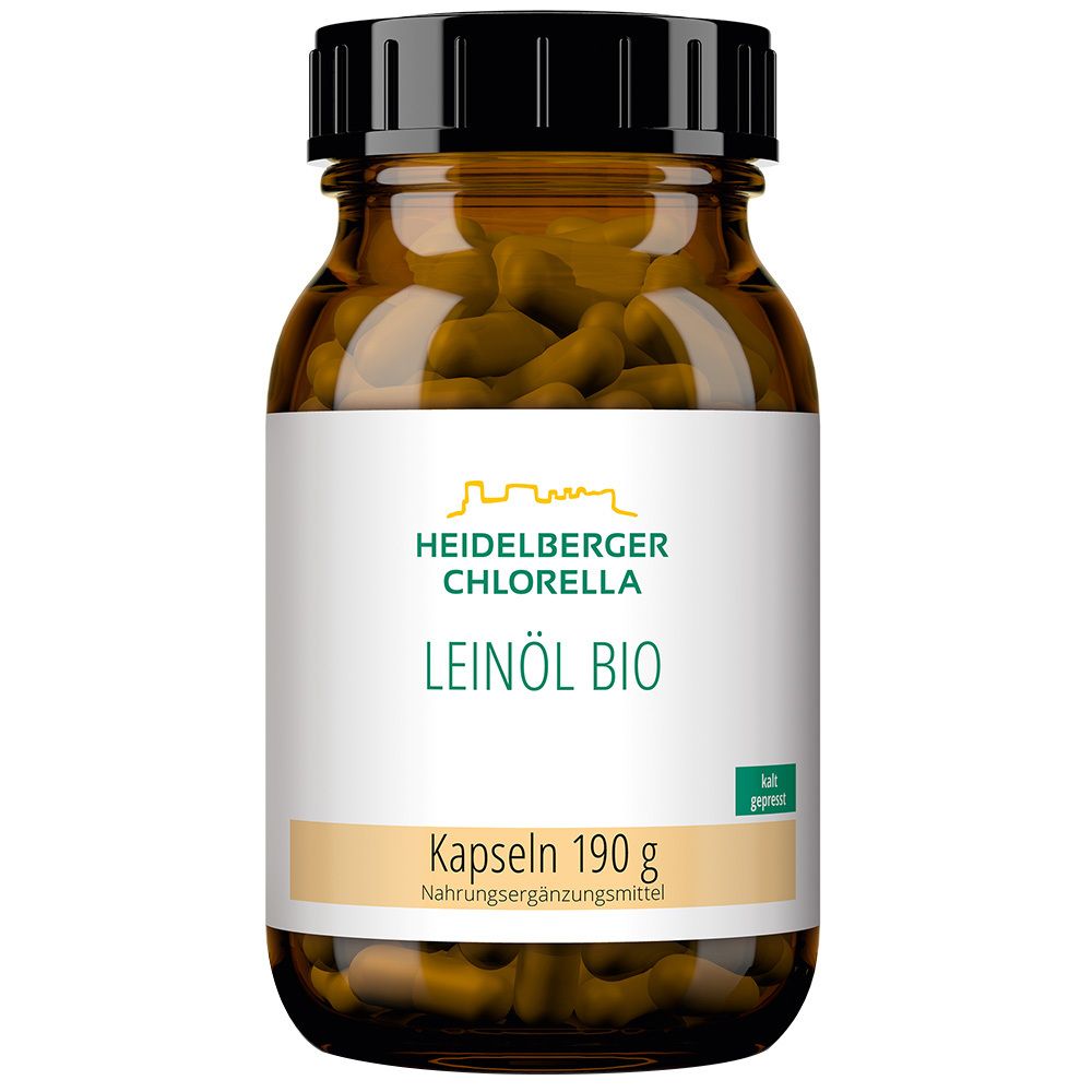 Leinöl Bio 430 St Kapseln