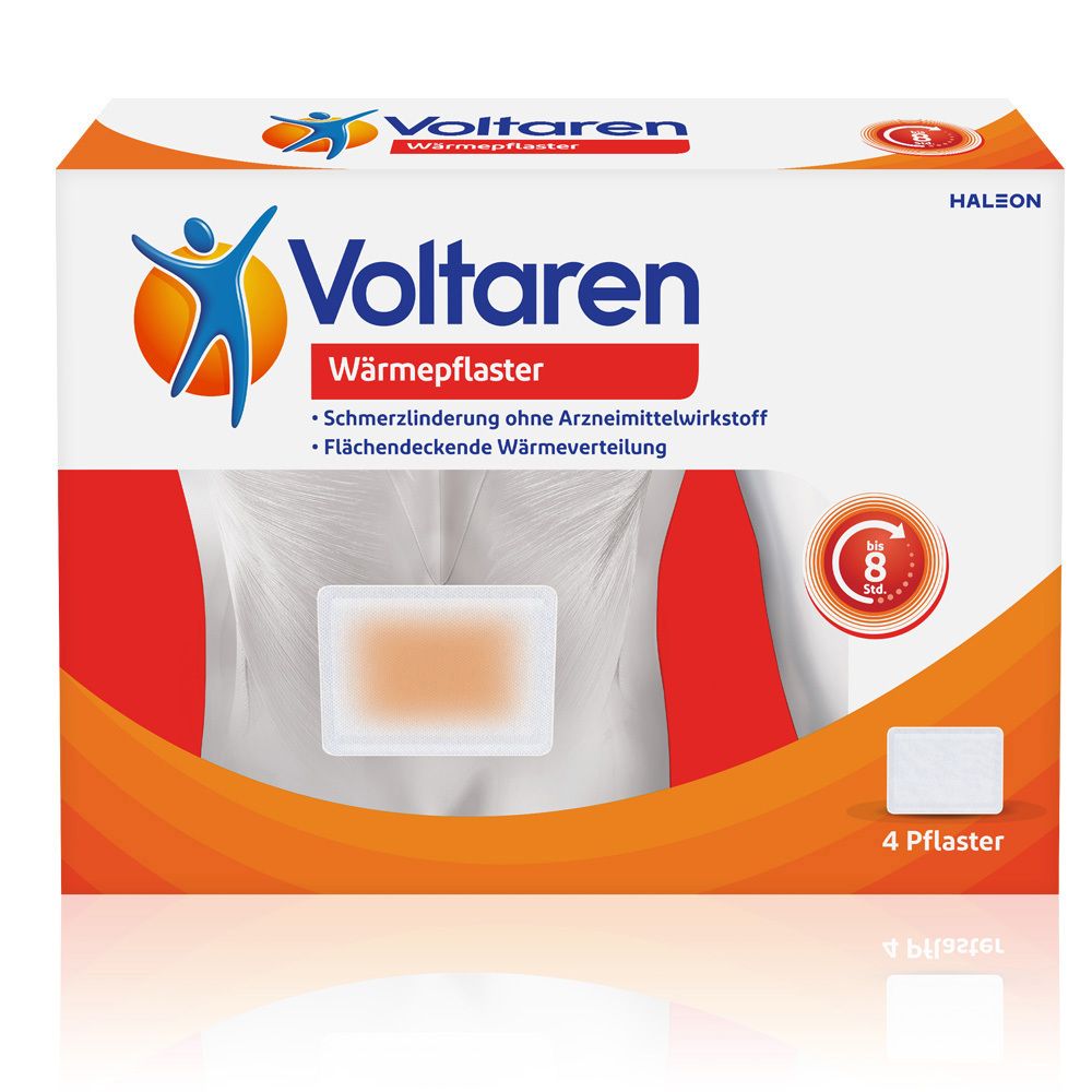 Wärmepflaster Rücken 4 St Pflaster