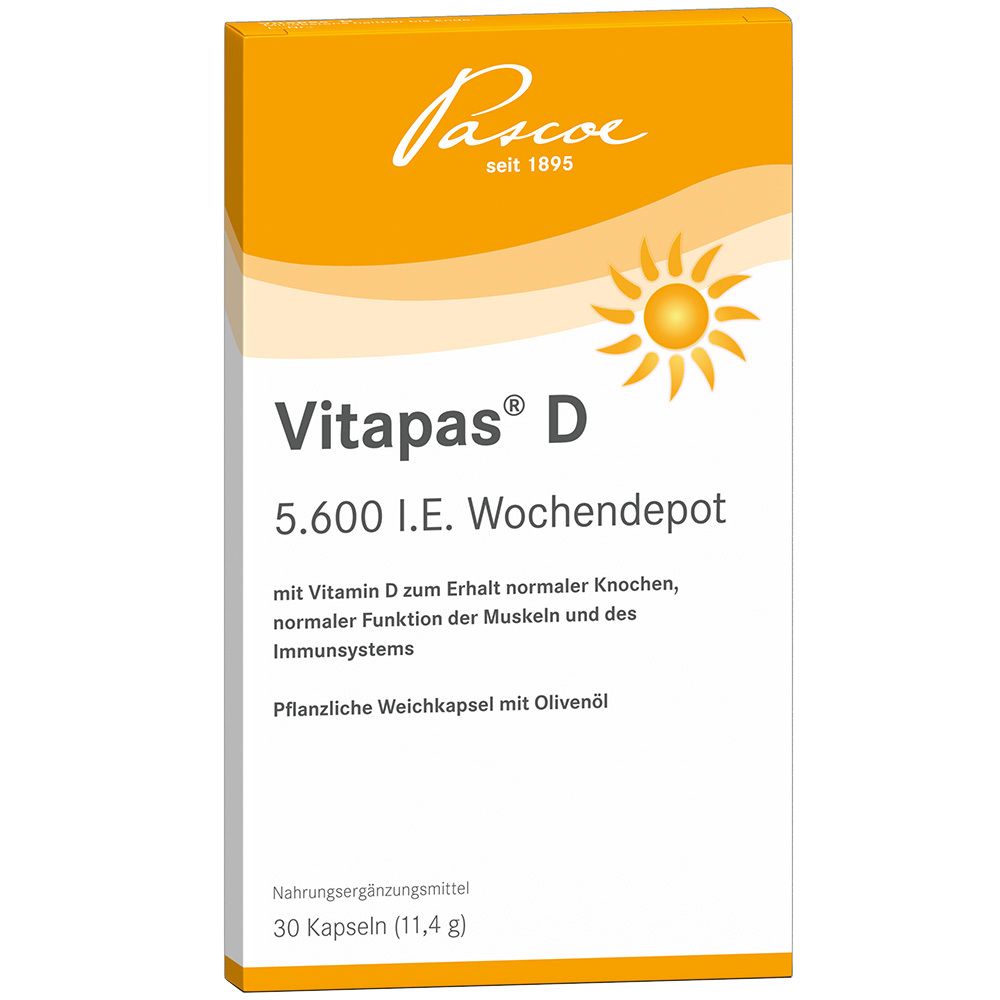 Vitapas® D 5600 I.e. Wochendepot 30 St Kapseln