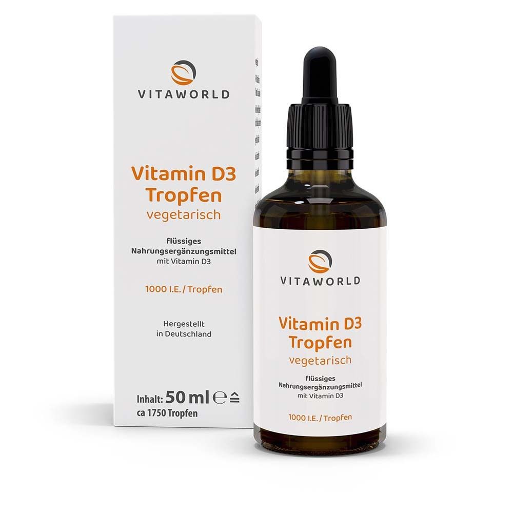 Vitamin D3 1.000 I.e. pro Tag Tropfen z.Einnehmen 50 ml Tropfen zum Einnehmen