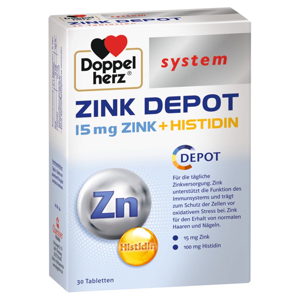 system Zink DEPOT-Tabletten 30 St Tabletten