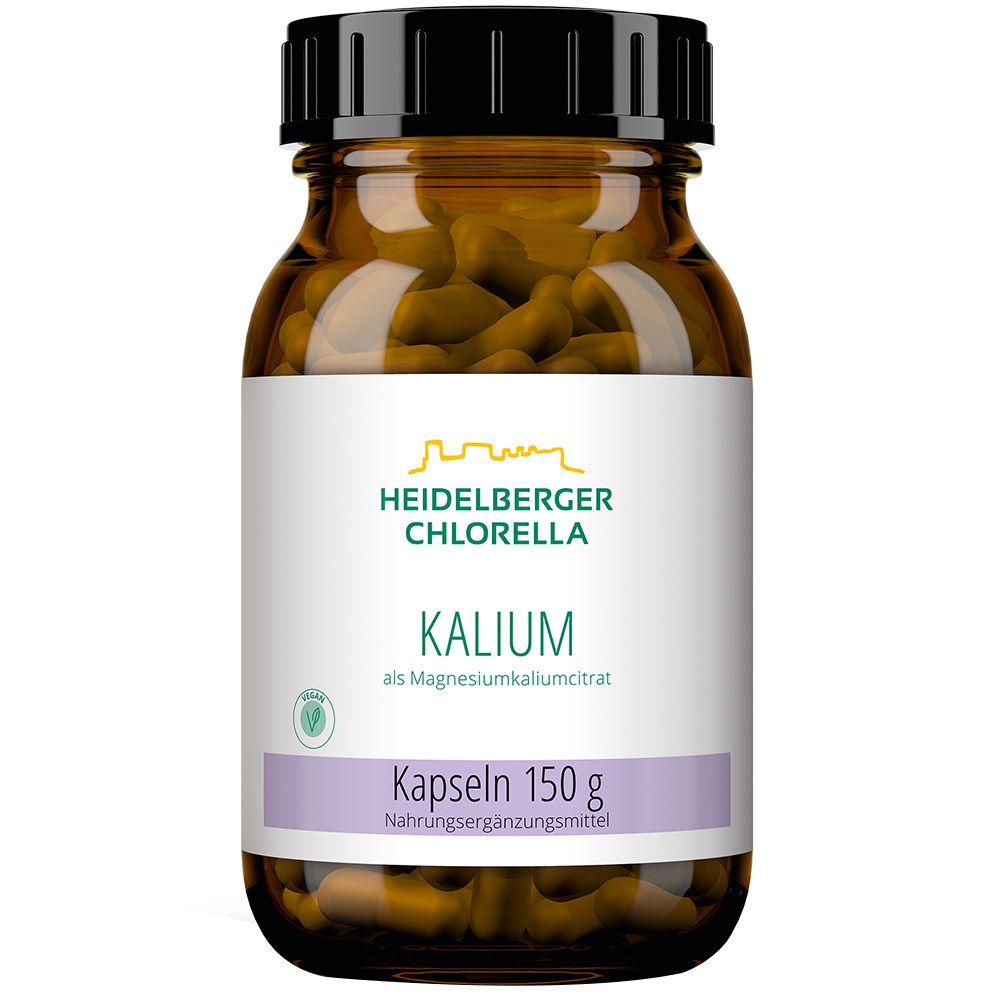 Kalium als Magnesiumkaliumcitrat 200 St Kapseln