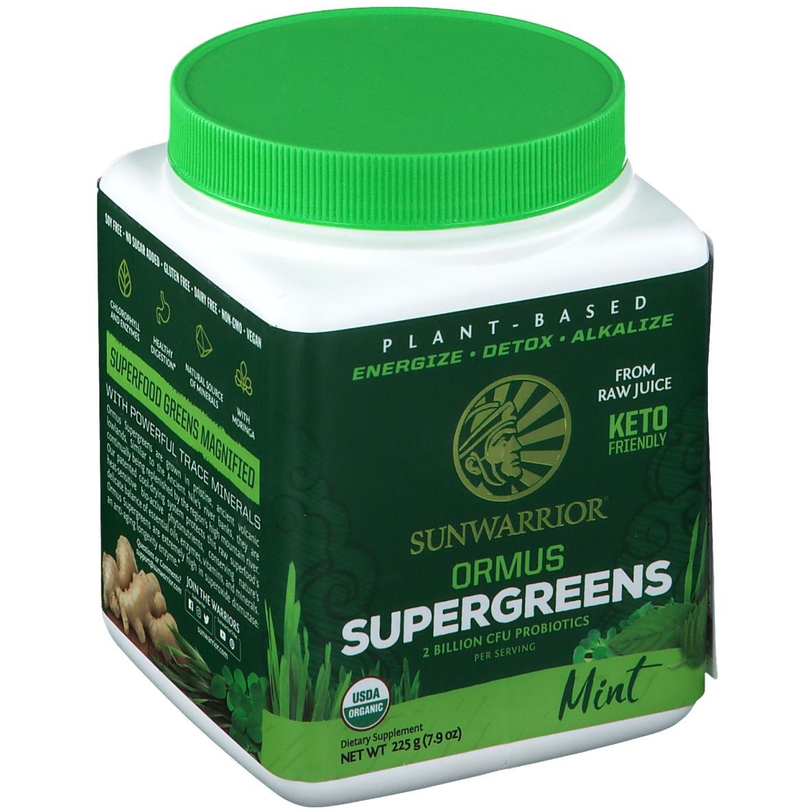 Armus Super Greens Mint 225 g Pulver