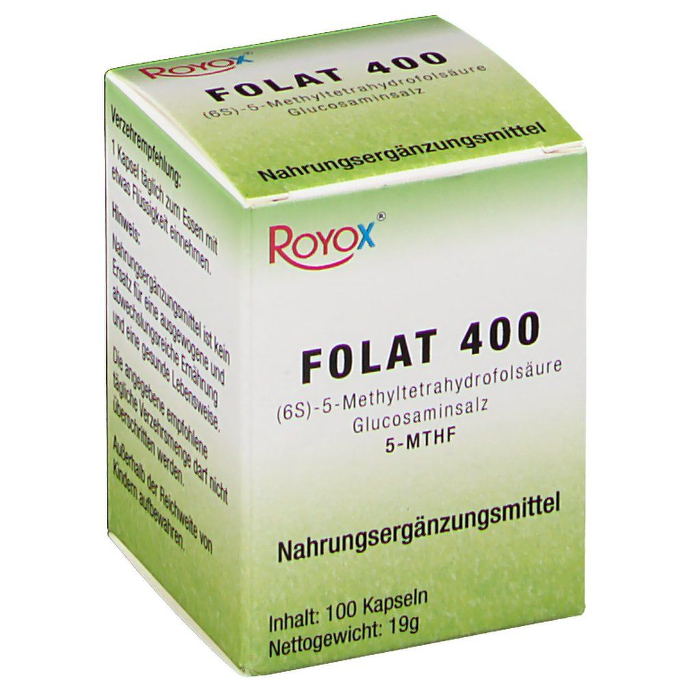 Folat 400 100 St Kapseln