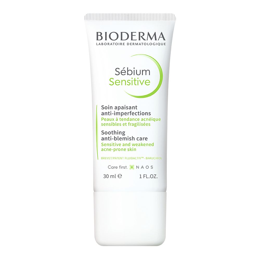Bioderma Sébium Sensitive Beruhigende, feuchtigkeitsspendende Anti-Unreinheiten-Creme