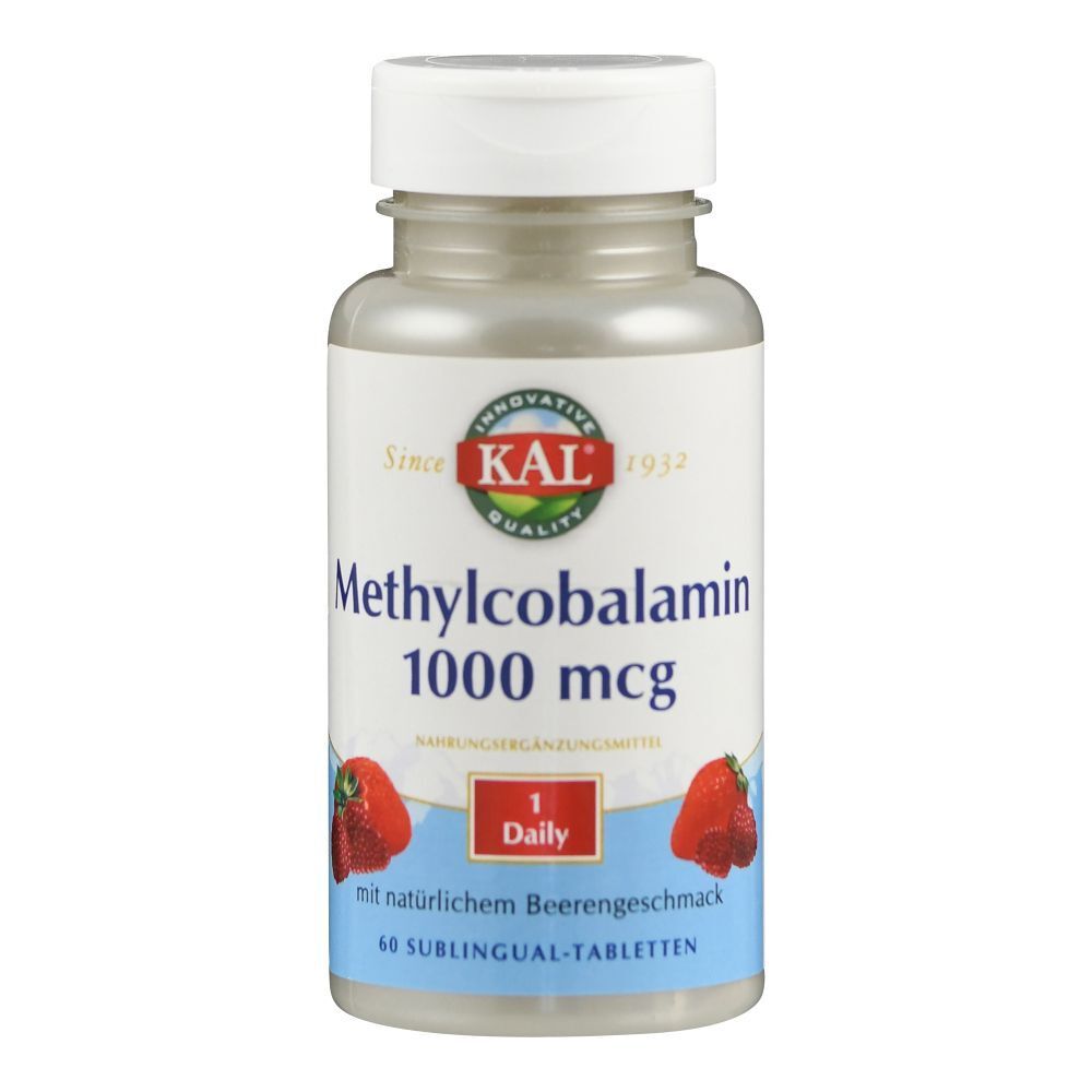 Vitamin B12 Methylcobalamin 1000 µg 60 St Tabletten