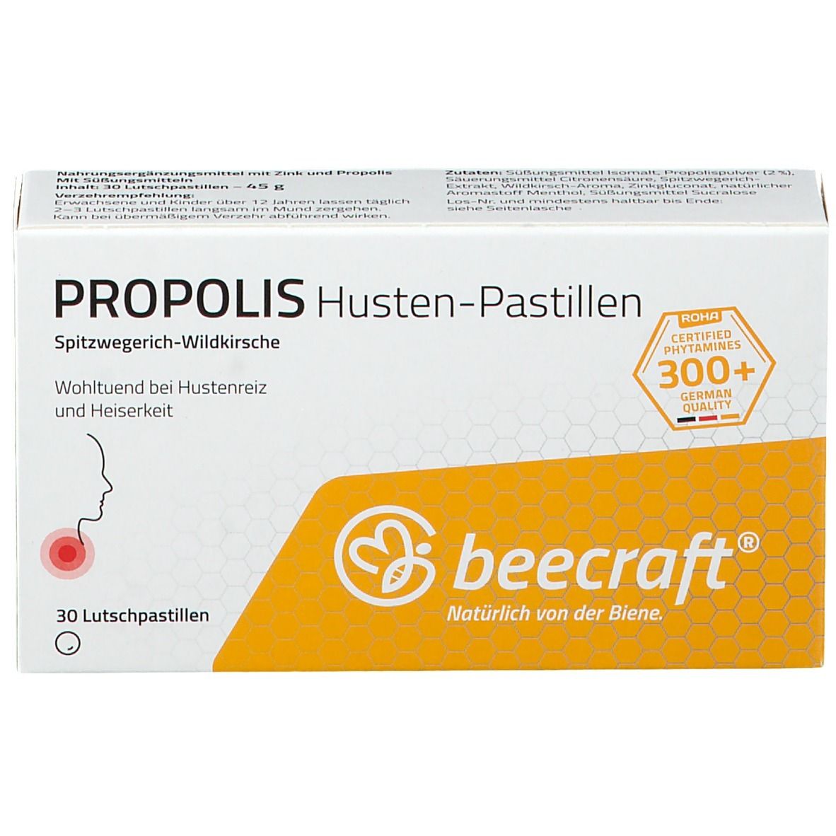 beecraft® Propolis Husten-Pastillen