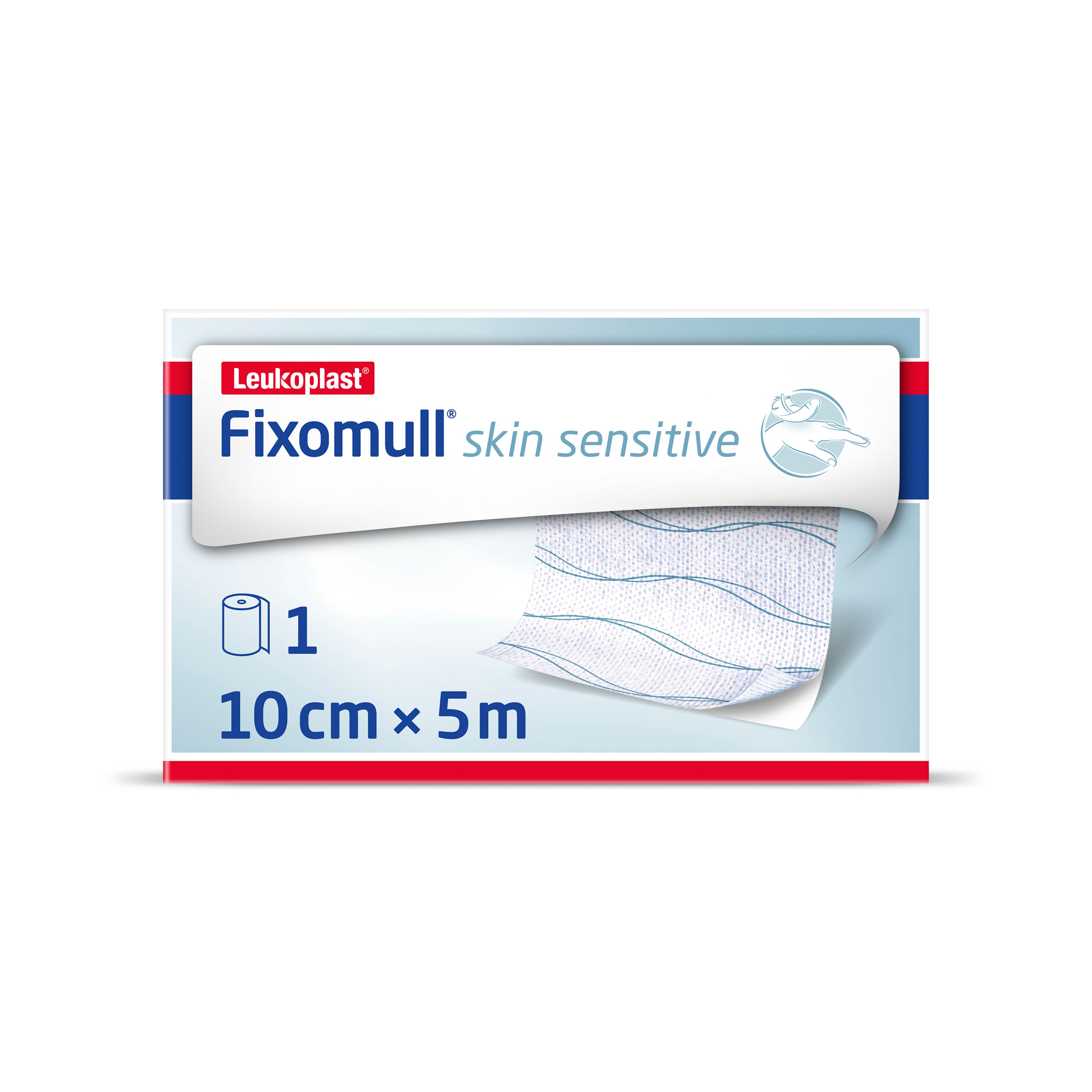 Leukoplast® Fixomull® sensible à la peau 10 cm x 5 m