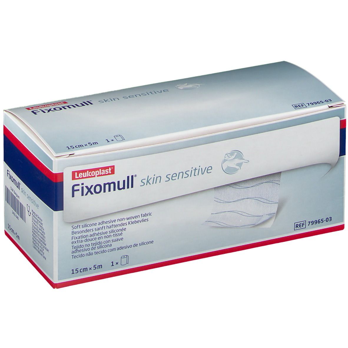 Leukoplast® Fixomull® skin sensitive 15 cm x 5 m