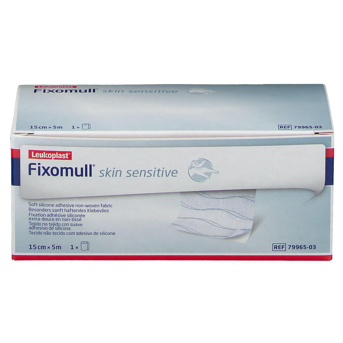 Leukoplast® Fixomull® skin sensitive 15 cm x 5 m