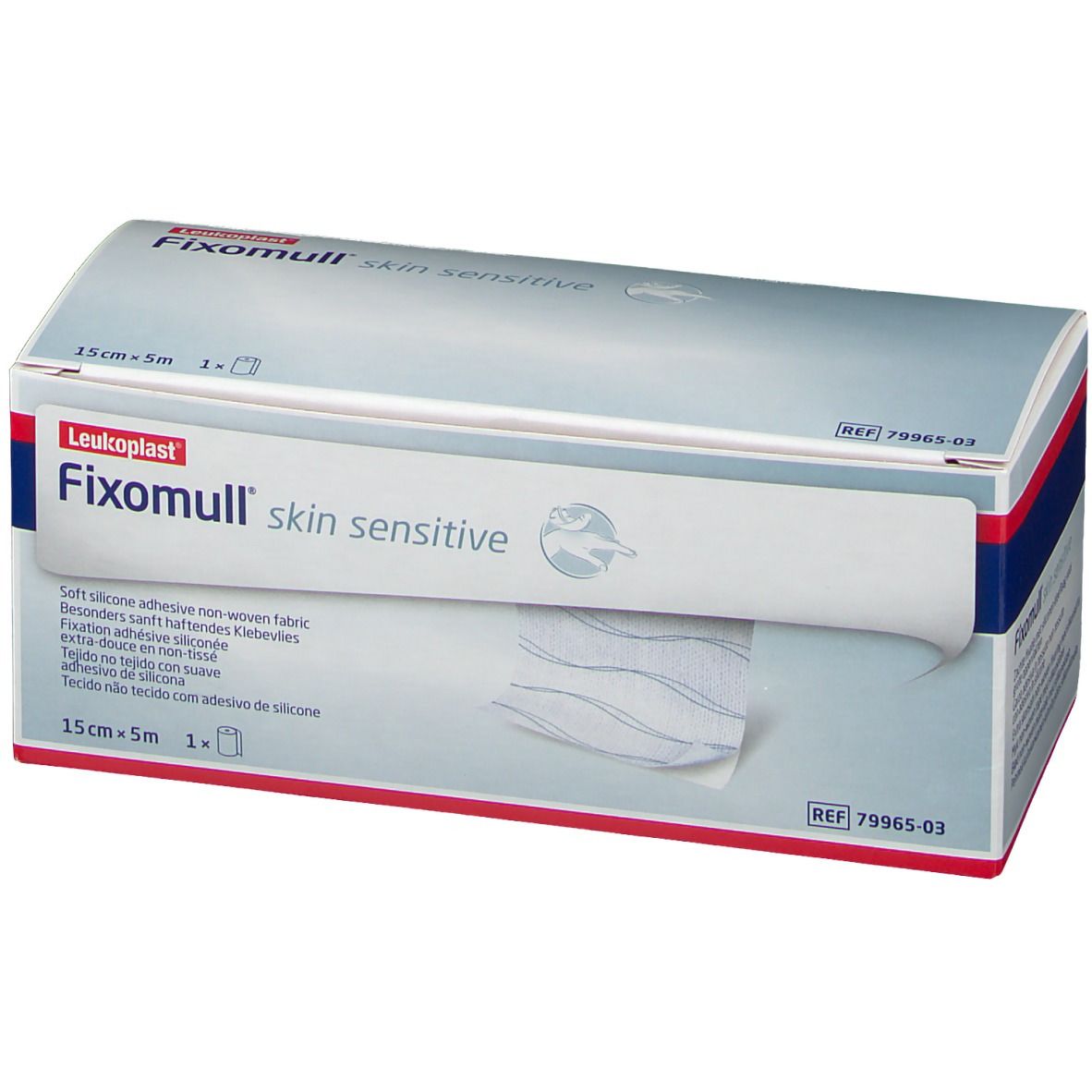 Leukoplast® Fixomull® skin sensitive 15 cm x 5 m