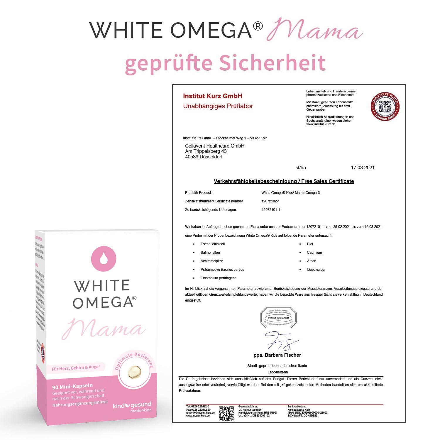 WHITE OMEGA® Pearlz Mama