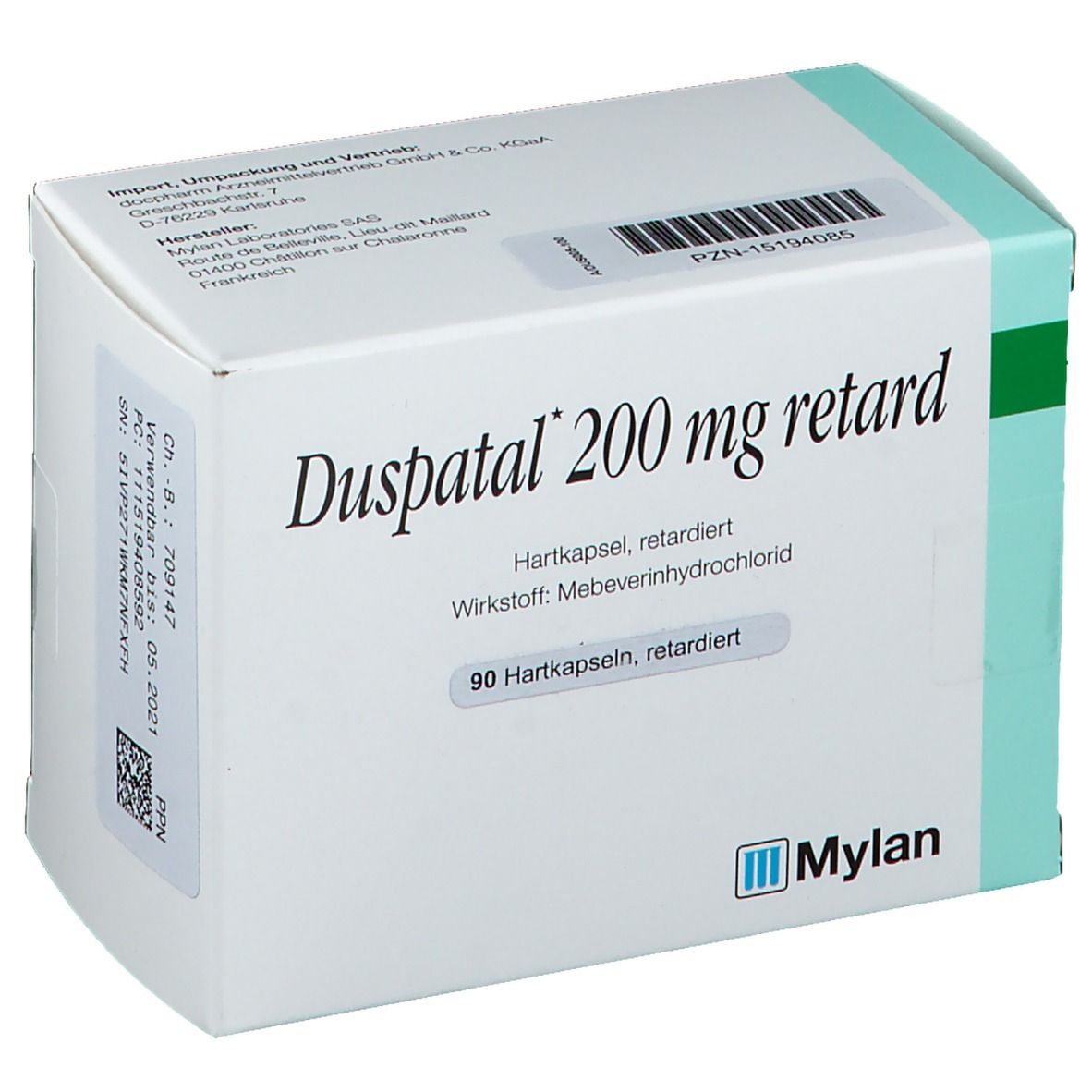 Duspatal 200 mg Retard