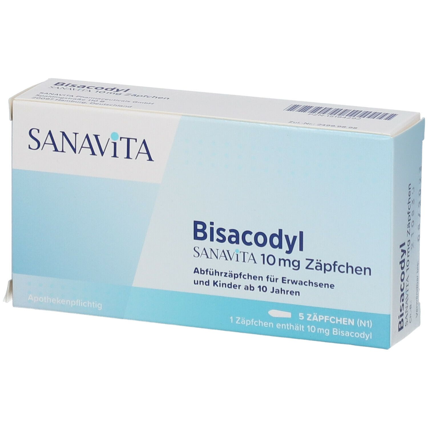 Sanavita Bisacodyl 10 mg